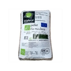 Granulés de bois EASAFERAL & TEC PELLETS sac de 15 kg