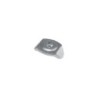 Lot De 10 Plaquettes, L.40 Mm Aluminium Bol-Fixations