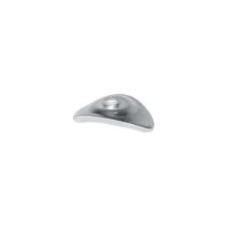 Lot De 10 Plaquettes, L.40 Mm Aluminium Bol-Fixations