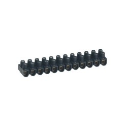 Barrette de 12 dominos électriques pour rigide et souple, LEGRAND, 6 mm²