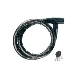 Câble antivol vélo MASTER LOCK, L.2 m x diam.22 mm