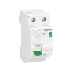 Interrupteur différentiel embrochable 30mA 40A type A Resi9 XE, SCHNEIDER ELECTRIC