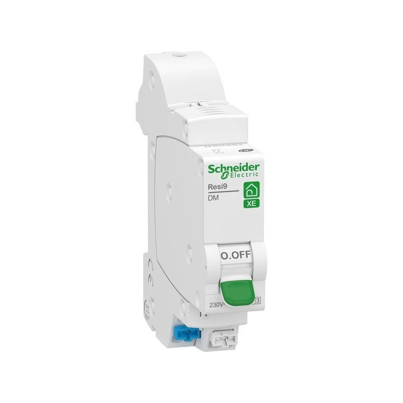 Disjoncteur embrochable courbe C phase + neutre 2A Resi9 XE, SCHNEIDER ELECTRIC