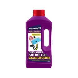 Déboucheur soude en gel FULGURANT SANITAIRE, 1L