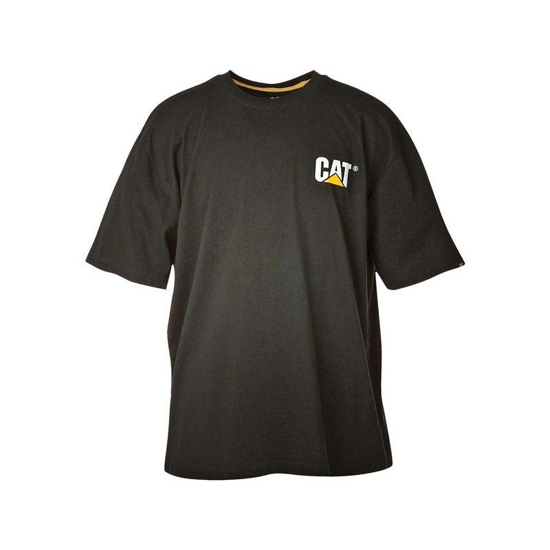 Tee-shirt de travail Trademark noir, taille L, CATERPILLAR