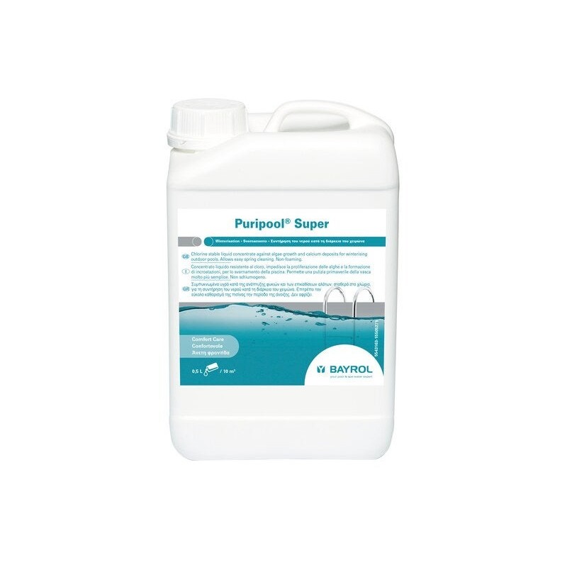 Hivernage piscine BAYROL Puripool super, liquide 3 l