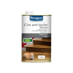 Cire Anti-Taches Incolore Parquet Starwax 1 L