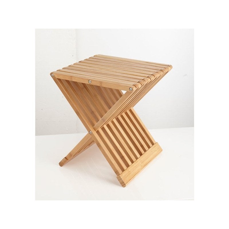 Tabouret à poser, naturel, Bambou