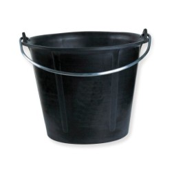 Seau de maçon 20 l polyéthylène noir MONDELIN