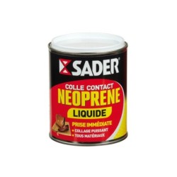 Colle d'assemblage contact neoprene liquide sader boite metal 750ml