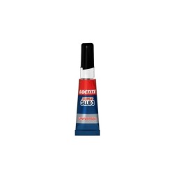 Colle de reparation loctite superglue-3 original liquide tube 3g