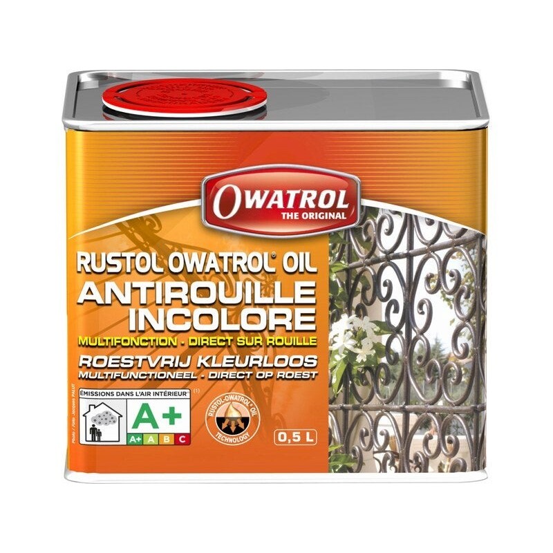 Protection antirouille extérieur / intérieur Rustol Owatrol, OWATROL, 0.50 L incolore