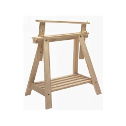 Tréteau bois architecte ASTIGARRAGA, H.70 x l.70 cm