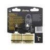 Lot de 2 cadenas à clé en  acier laminé, MASTER LOCK, l.45 mm