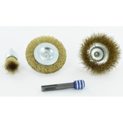 Brosses mixte perceuse pour bois TIVOLY, Diam.22/75 mm