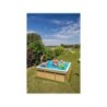 Piscine Pistoche BWT MYPOOL, carrée, L.2,26 x l.2,26m x H.67 cm