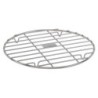 Grille ronde inox, FORGE ADOUR, diam.25 cm