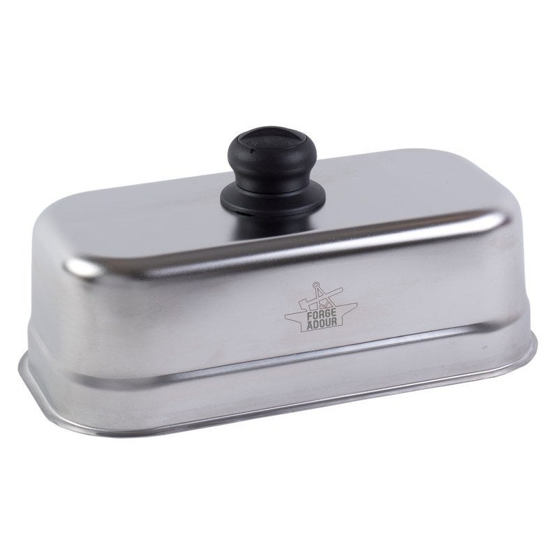 Couvercle de cuisson rectangulaire inox, FORGE ADOUR