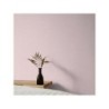 Papier peint vinyle textile nacré rose blush