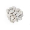 Galets marbre blanc 25/40mm, 15 kg