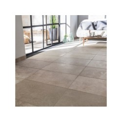 Travertin Sol Forte Effet Pierre Beige Rustique L.40.6 X L.61 cm