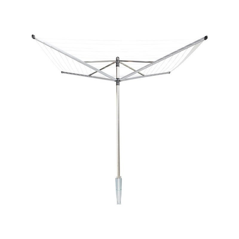 Séchoir parapluie BRABANTIA Liftomatic + ancre métal, L.50 m