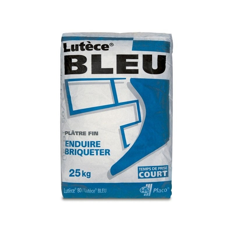 Plâtre Lutèce Bleu, SEMIN, 25 kg