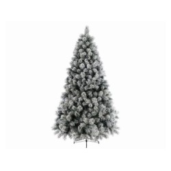 Sapin artificiel Vancouver enneigé, hauteur 240cm avec 1152 branches, d. maximum 152cm