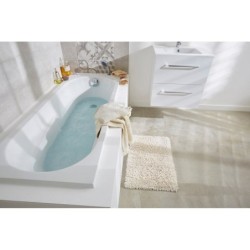 Baignoire rectangulaire, L.170x l.70 cm blanc, SENSEA Access confort