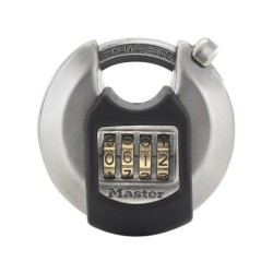 Cadenas à combinaison en inox,MASTER LOCK, l.70 mm