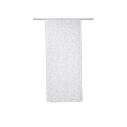 Vitrage tamisant Empreinte blanc l. 90 x H. 210 cm