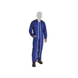 Combinaison de travail CATERPILLAR double zip bleu taille M