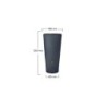 Récupérateur d'eau aérien GARANTIA VASO cylindrique graphite , 220 l