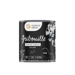 Peinture Tableau Craie Noir Mat Maison Deco Gribouille 0.5 L