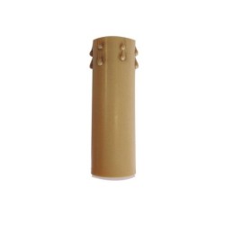 Bougie Équipée E14 Tibelec, Plastique, Beige 60 W