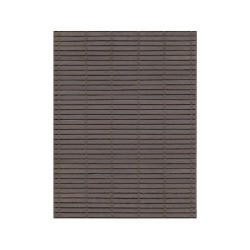 Store enrouleur tamisant Bois tissé brun taupe, l.150 x H.180 cm, BALLAUFF