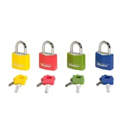 Cadenas À Clé Master Lock Aluminium, L.30 Mm