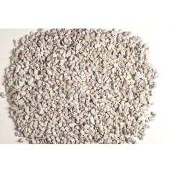 Graviers Pierre Naturelle Blanc Quartz Blanc 6/14Mm, 25 Kg