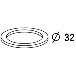 Joint plat, diam. 32 mm