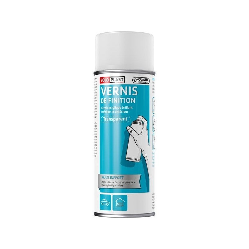 Vernis de finition Soloplast aérosol 200 ml