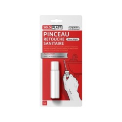 Pinceau de retouche sanitaire email/acryl/ceramiq soloplast blanc 12ml