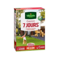 Gazon 7 jours VILMORIN, 1 kg, 40 m²