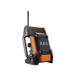 Radio de chantier AEG, 18V sans batterie ni chargeur BR1218C-0