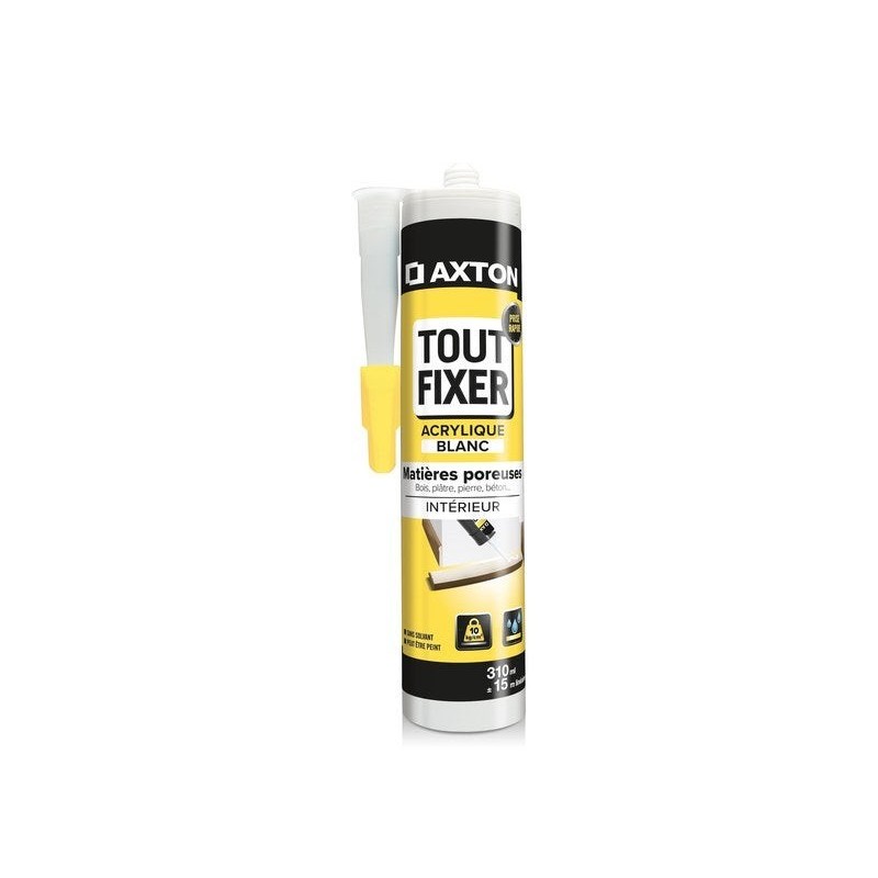 Colle de fixation acrylique 310 ml AXTON