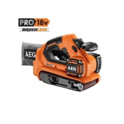 Ponceuse à bande brushless AEG Bhbs18-75bL-0 18 V, sans batterie