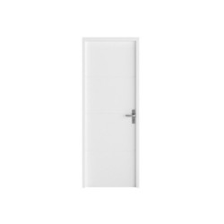 Bloc-porte fin de chantier Lali blanc H.204 x l.73 cm, poussant gauche