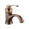 Mitigeur de lavabo, ROUSSEAU Byron, bronze