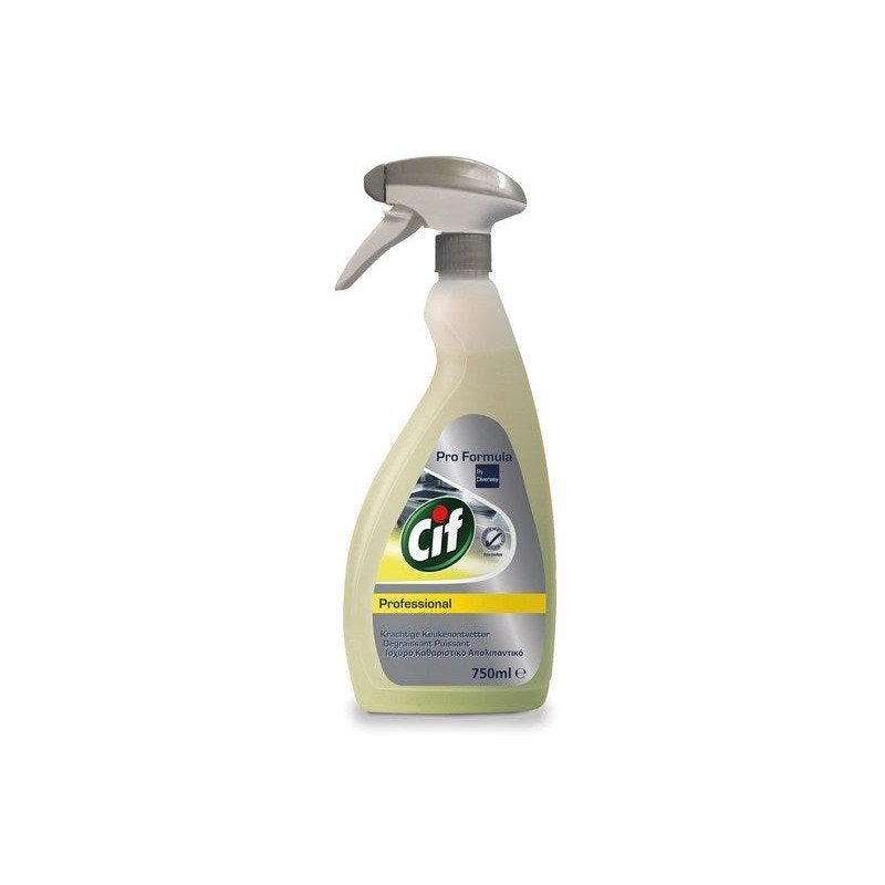 Nettoyant degraissant cuisine concentre Cif Pro spray 750ml