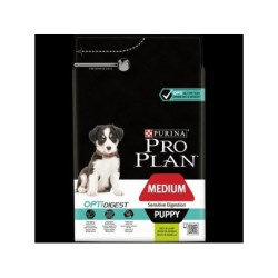 Croquette chien PRO PLAN medium puppy digestion riche agneau/riz 3kg