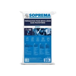 Melange pour Beton Leger Efimix a base de perlite SOPREMA®, Sac leger 20 kg